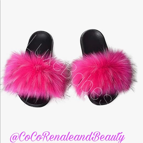 Custom Fur Slides 🎀 - Picture 3 of 8